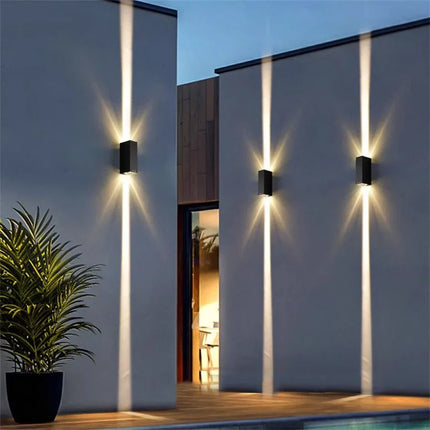 Applique murale LED extérieure étanche en aluminium moderne — LZ4X9P2