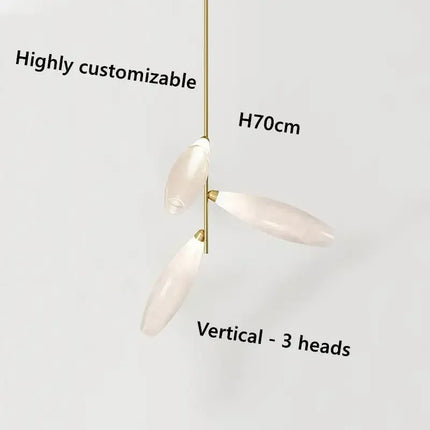 Lustre suspension en verre style nordique pour intérieur — LZ4X9T2