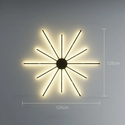 Applique murale design moderne pour décoration intérieure élégante — LZ4X9T2
