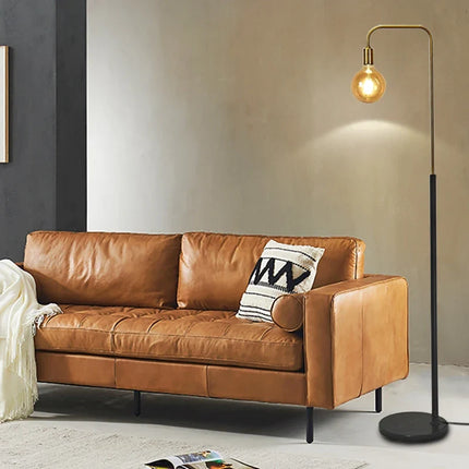 Lampadaire LED rétro en laiton au design minimaliste créatif — LZ4X9P2Q