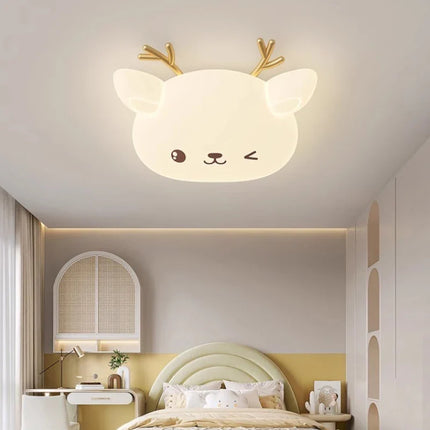 Plafonnier nordique faon pour chambre d’enfant chaleureuse — LZ7QX2