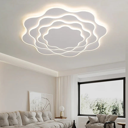 Plafonnier LED moderne en fer et acrylique pour intérieur — LZ4X9P