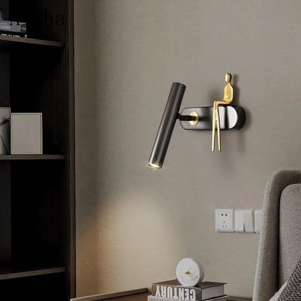 Applique murale LED au design minimaliste pour intérieur moderne et créatif — LZ4X9P2