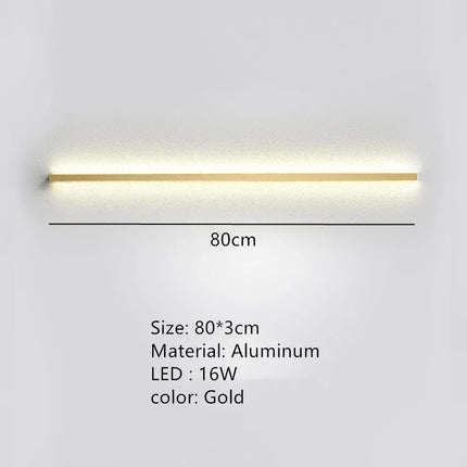 applique murale led cuboïde minimaliste en aluminium avec télécommande gradation
