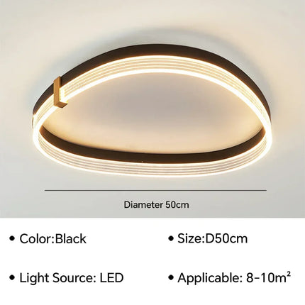 Lustre LED moderne pour décoration intérieure — LZ7FQ2