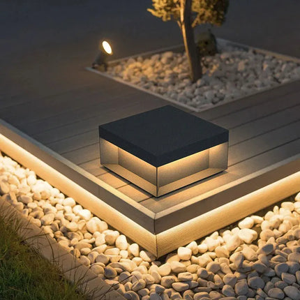 Lampadaire extérieur étanche pour clôture et portail paysager — LZ4X9M
