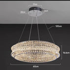Diamètre60cm / Lumière chaude Pas de RC