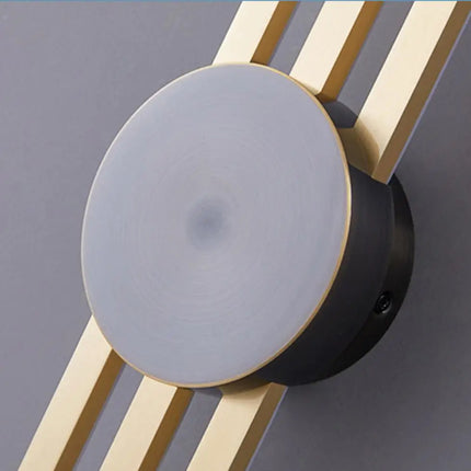 Applique murale LED en laiton minimaliste pour allée et restaurant — LZ4X9T1