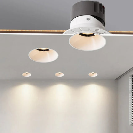 Spot LED intégré réglable sans bordure compatible Tuya Zigbee — LZ4F7Q2