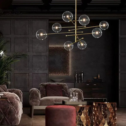 Lustre LED au design nordique pour éclairage intérieur élégant — LZ4P9XQ