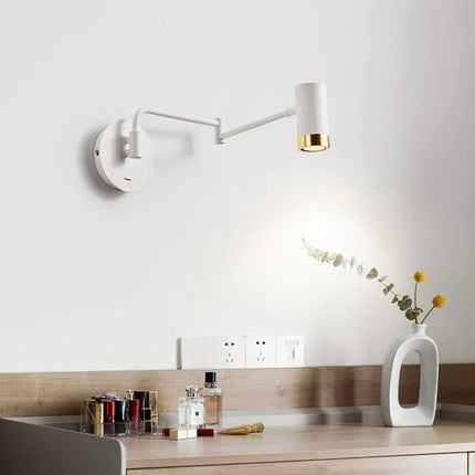 Lampe de chevet télescopique au design minimaliste moderne — LZ4X9P
