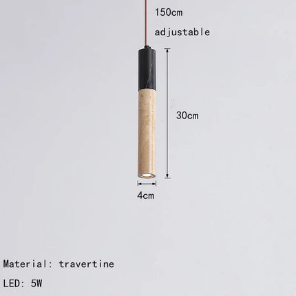 Suspension en pierre décorative pour intérieur moderne — LZ4X9P