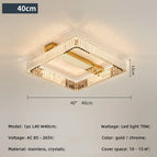 L40cm 70W / Lumière tamisée à distance / Corps d'or