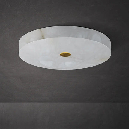 Plafonnier circulaire en marbre style nordique luxe — LZ4X9P2