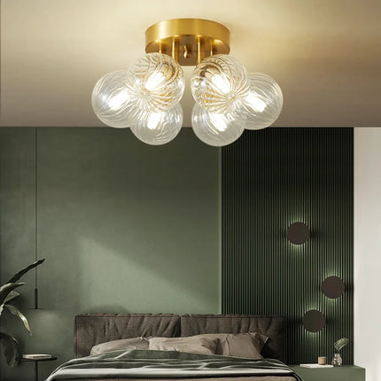 Lustre moderne en forme de haricot magique pour intérieur — LZ4Q7X9J