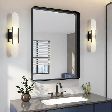 Applique murale design en cuivre et marbre naturel pour intérieur — LZ4X9J