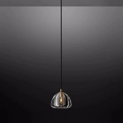 lustre vintage en cristal et cuivre pour éclairage intérieur