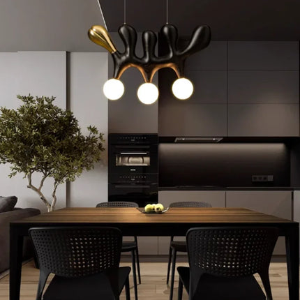 Suspension traditionnelle en bois massif style zen pour restaurant et bar — LZ4P9XQ