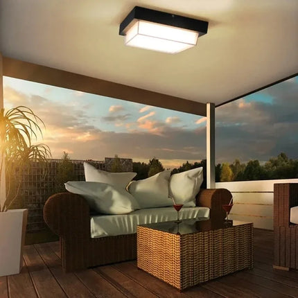 Plafonnier étanche décoratif pour extérieur jardin et balcon — LZ4X9T2