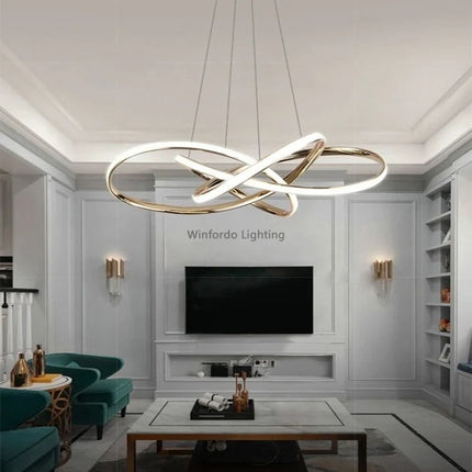 Lustre LED postmoderne en cristal Winfordo WF-XD009 — LZ7V9Q