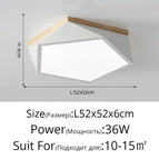 Blanc L52x52cm 36W / Blanc froid