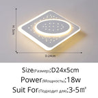 Style E D24x5cm 18W / Blanc chaud
