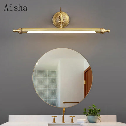 Applique murale LED en cuivre au style nordique pour intérieur élégant — LZ4X9T2