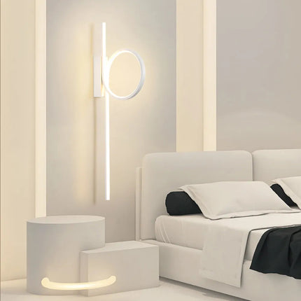 Applique murale moderne style nordique pour salon et chevet — LZ4X9T2