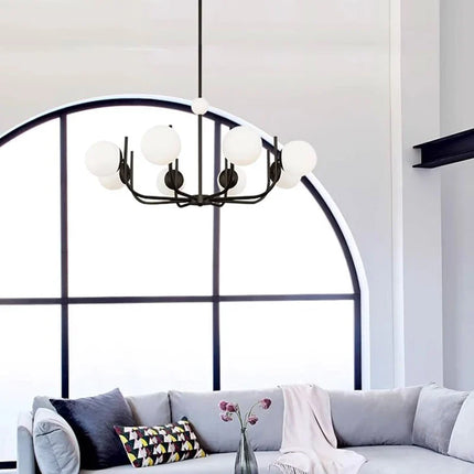 lustre moderne à led pour éclairage intérieur suspendu