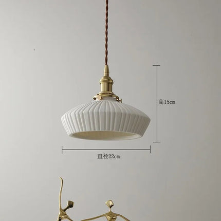 Suspension intérieure moderne en céramique pour éclairage créatif — LZ4P9XQ