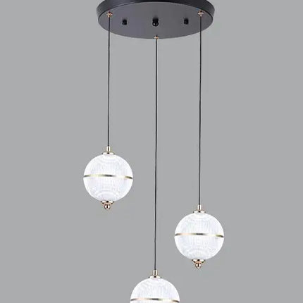 Suspension boule acrylique moderne pour bar et restaurant — LZ4X9Q2
