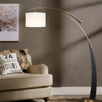 Lampadaire design minimaliste style chinois pour intérieur élégant — LZ4X9J