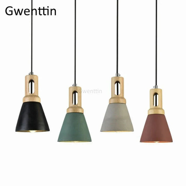 Suspension vintage en ciment pour décoration intérieure moderne — LZ4X9P
