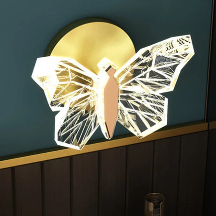 Applique murale LED papillon pour décoration intérieure moderne — LZ4X9P2