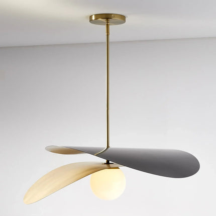 Suspension design artistique en métal et verre haut de gamme — LZ4X9P2Q