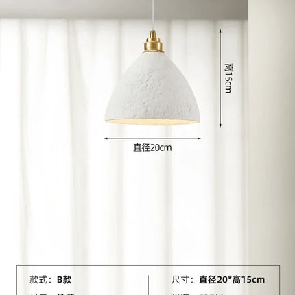 Suspension artisanale style wabi-sabi pour ambiance japonaise moderne — LZ7XQ2