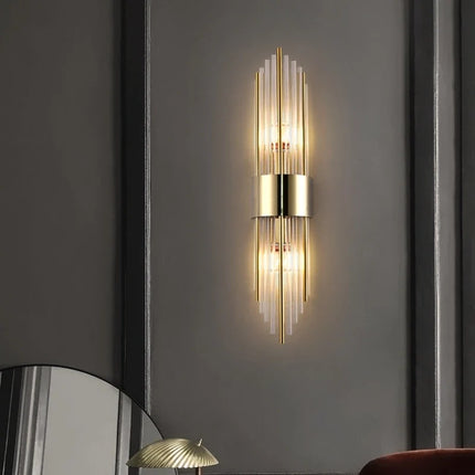 Applique murale moderne en verre pour mur TV — LZ4X9P2
