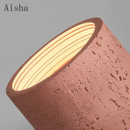 Plafonnier LED style nordique Wabi-Sabi pour intérieur — LZ4X9P2