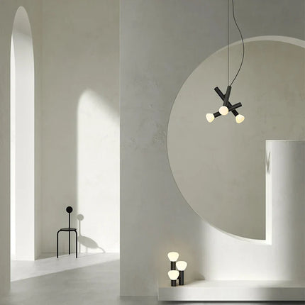 Suspension en verre pour éclairage intérieur créatif — LZ4G7T9