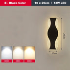 B Noir 10x29cm / Blanc chaud (2700-3500K)