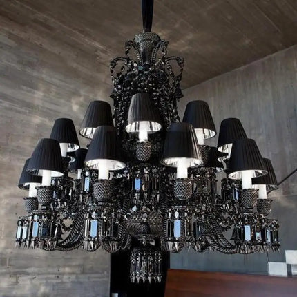 Lustre en cristal à 44 bras pour hôtel et centre commercial — LZ4X9P