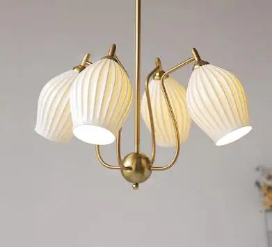 Lustre Bauhaus en céramique pour intérieur moderne et élégant — LZ4X9P