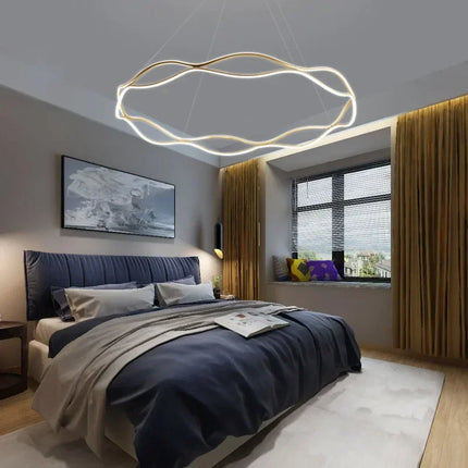 Suspension LED moderne pour décoration intérieure élégante et luxueuse — LZ4X9P