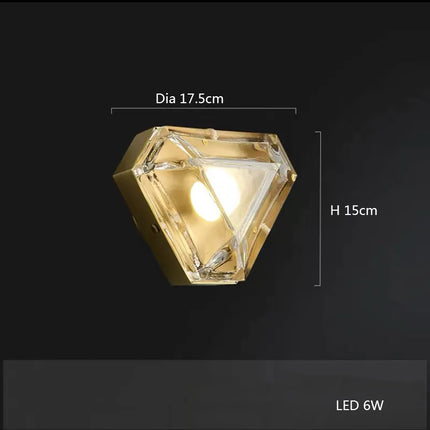 suspension led décorative en cuivre avec luminaire réglable