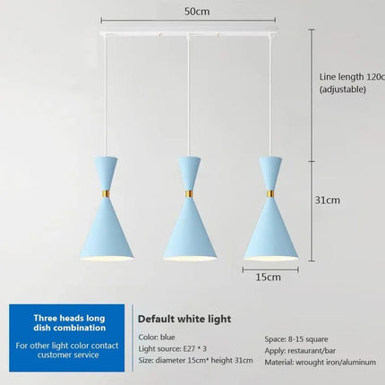 Suspension nordique en aluminium à trois têtes — LZ4X9P