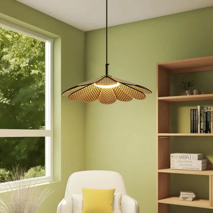 Suspension en bois au design créatif pour éclairage original — LZ4M9Q2F
