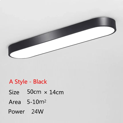 Plafonnier LED moderne pour balcons, couloirs, chambres et cuisine — LZ4X9P2