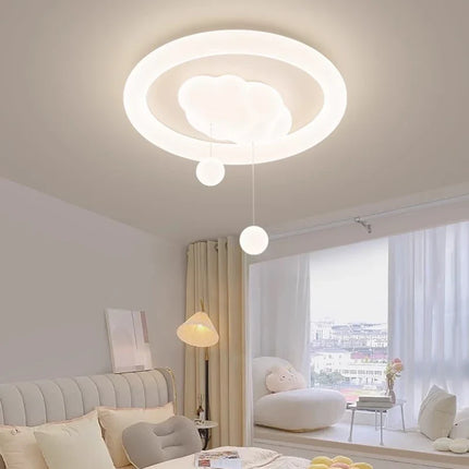 Plafonnier nuage crémeux ludique pour chambre d'enfant — LZ4X9T2