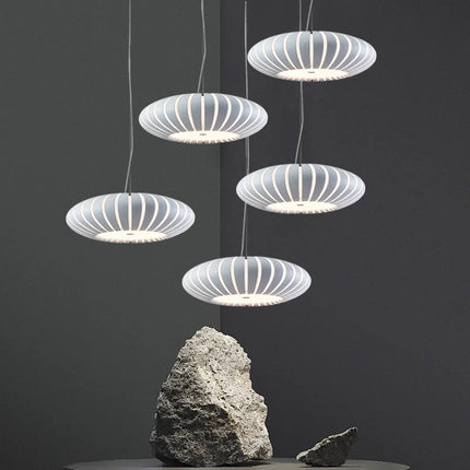 Plafonnier LED moderne chambre créative chaude citrouille Restaurant décor