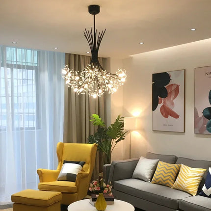 Suspension plafonnier design pissenlit pour salon et salle à manger — LZ4Q7N2